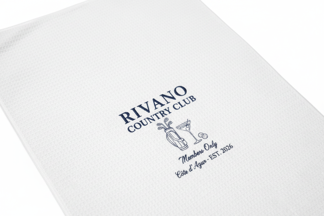 Rivano Golf Towel detalj